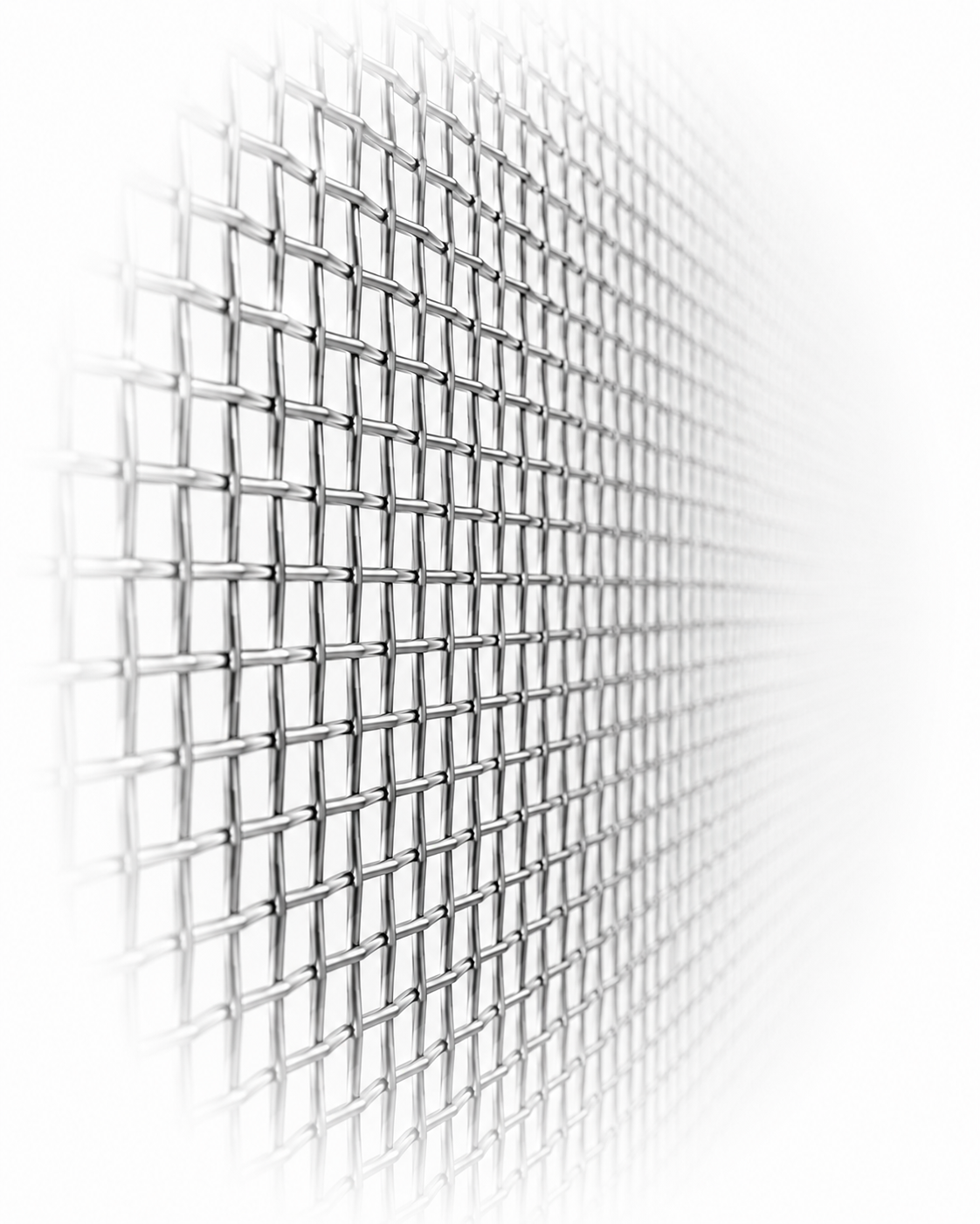 Skizze eines Fensters mit Edelstahlgewebe